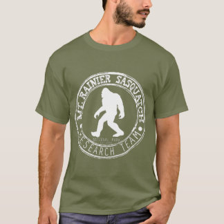 Camiseta Funny Mt Rainier National Park Sasquatch Team