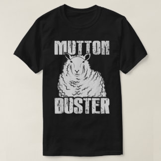 Camiseta Funny Mutton Buster Sheep Rodeo Humor Design