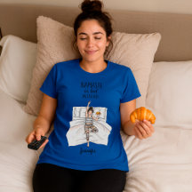 Funny “Namaste in Bed” Custom Workout Humor