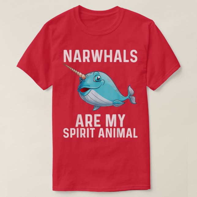 Camiseta Funny Narwhal Gift For Men Women Sea Whale Fish Oc (Frente do Design)