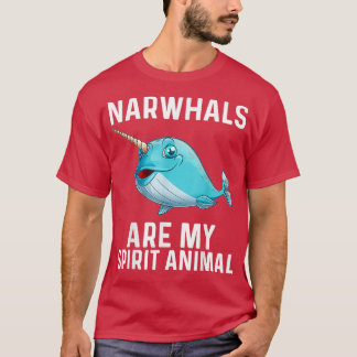 Camiseta Funny Narwhal Gift For Men Women Sea Whale Fish Oc