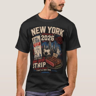 Camiseta Funny New York Strip Soccer