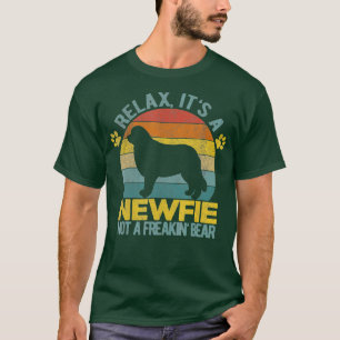 Camiseta Funny Newfoundland Dog Newfie Owner Retro Vintage