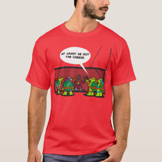 Camiseta Funny Ninjas Hilarious Turtle Rat Trap toon