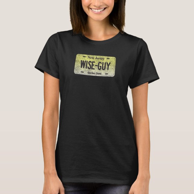 Camiseta Funny Nj Licity Licity Plate Wise Cara (Frente)