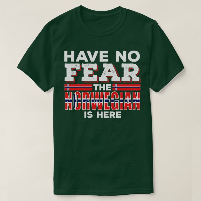 Camiseta Funny Norueguês (Frente do Design)