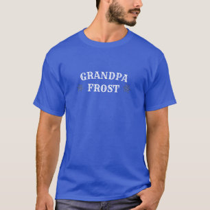 Camiseta Funny Novelty Christmas GRANDPA FROST COSTUME