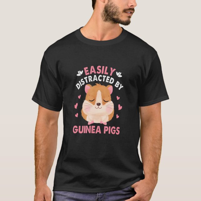 Camiseta Funny Novelty Guinea Pig Quote for a Guinea Lover (Frente)