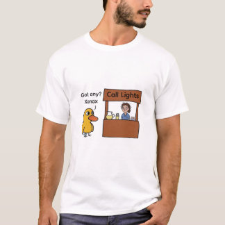 Camiseta Funny Nurse Call Lights and Xanax Shift Life T-Shi