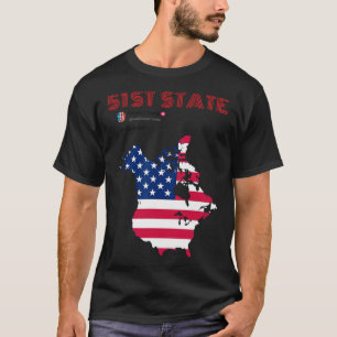 Camiseta Funny O Canada 51rua State Trump Canada Meme Ameri