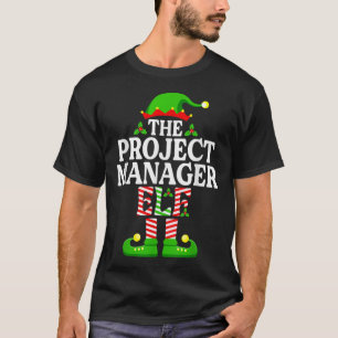 Camiseta Funny O Elfo Gerente De Projeto Natal Família Mat