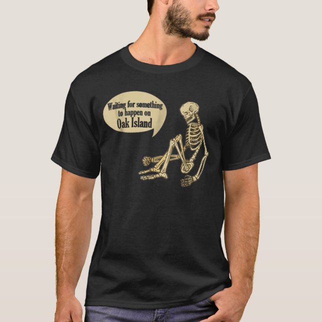 Camiseta Funny Oak Island Treasure Hunters Misteriosos Home (Frente)