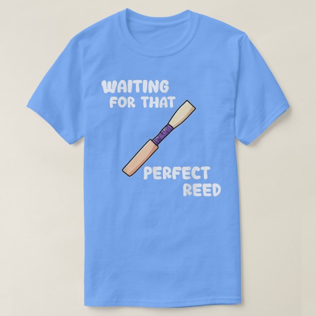 Camiseta Funny Oboist Music Orchestra Pun Instrument Oboe R (Frente do Design)