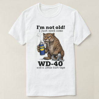 Camiseta Funny Old People Gifts | Funny Animal I’m Not Old