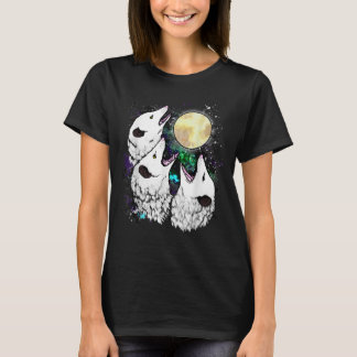 Camiseta Funny Opossum Moon Cute Screaming Possum Shirt 
