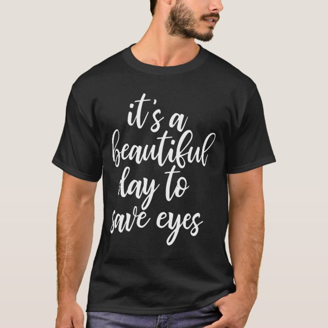 Camiseta Funny Optometrist Slogan T-shirt (Frente)