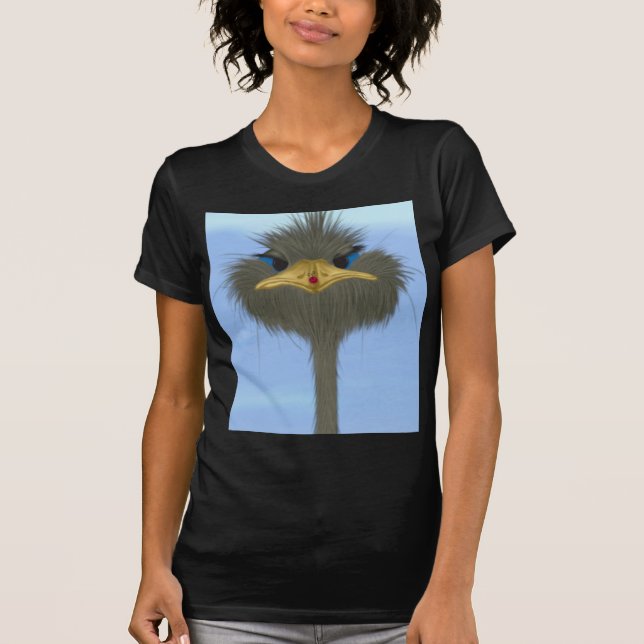 Camiseta Funny Ostrich George E O Bonitinho Ladybug (Frente)