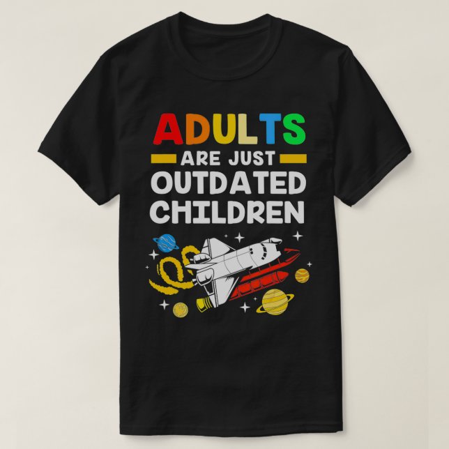 Camiseta Funny Outer Space Science Teacher Solar System Adu (Frente do Design)
