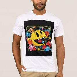 Camiseta Funny Pac-Man T-Shirt – Retro Arcade Gaming Tee