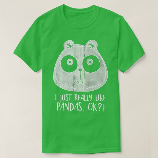 Camiseta Funny Panda Bear Cute Animal Pun Zoo (Frente do Design)