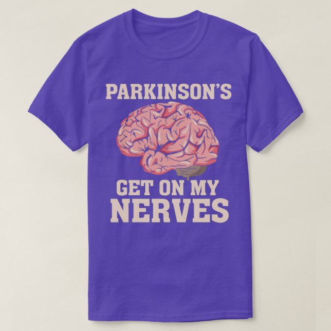 Camiseta Funny Parkinsons Diseased Humor Gift (Frente do Design)