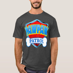 Camiseta Funny PAWPAW Patrol Dog Mãe Pai Para Homens Mulhe