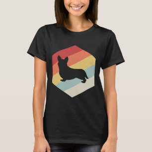 Camiseta Funny Pembroke Welsh Corgi Dog Art Retro Vintage