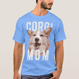Camiseta Funny Pembroke Welsh Corgis Corgi Mãe756