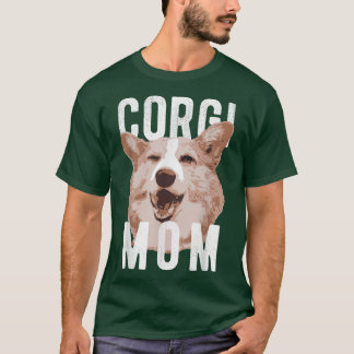 Camiseta Funny Pembroke Welsh Corgis Corgi Mãe -1140