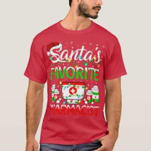Camiseta Funny Pharmacy Lover Xmas Pajama Papais noeis Farm