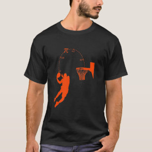 Camiseta Funny Pi Número 3 141 Sobremesas De Basquete
