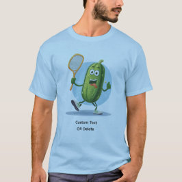 Camiseta Funny Pickle Playing Pickleball Custom Text