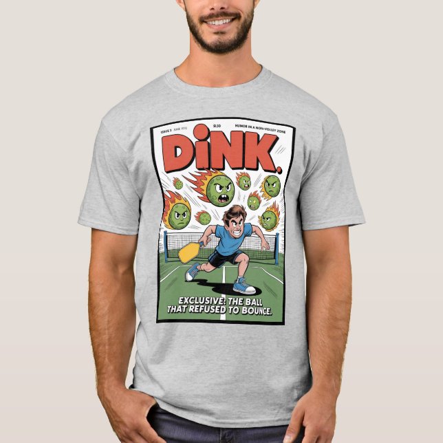 Camiseta Funny Pickleball Ball That Refused To Bounce (Frente)