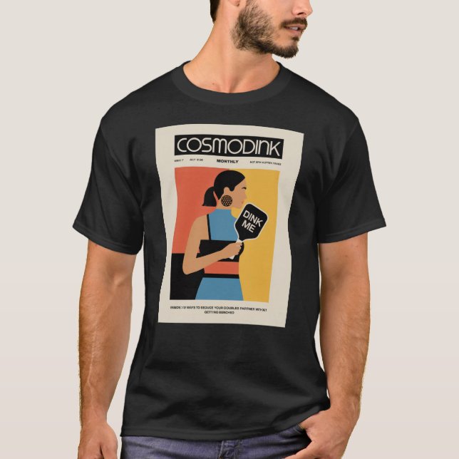 Camiseta Funny Pickleball Dink Me Hot Spin Poster (Frente)