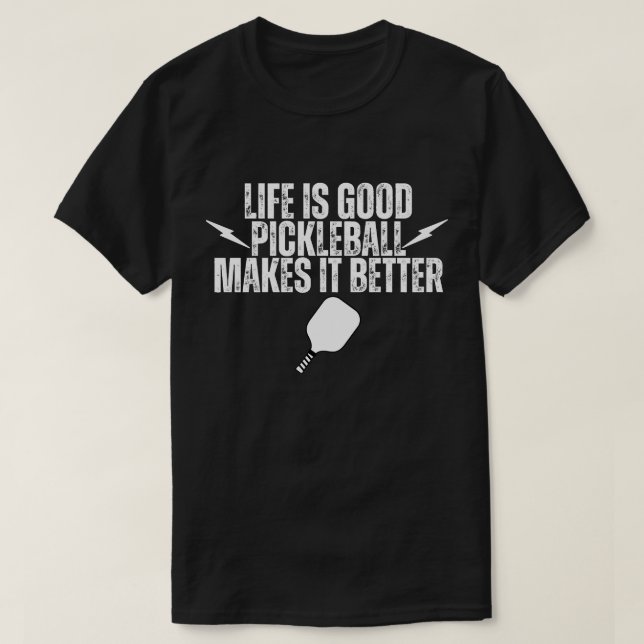 Camiseta Funny Pickleball Mens Tshirts | Pickleball (Frente do Design)