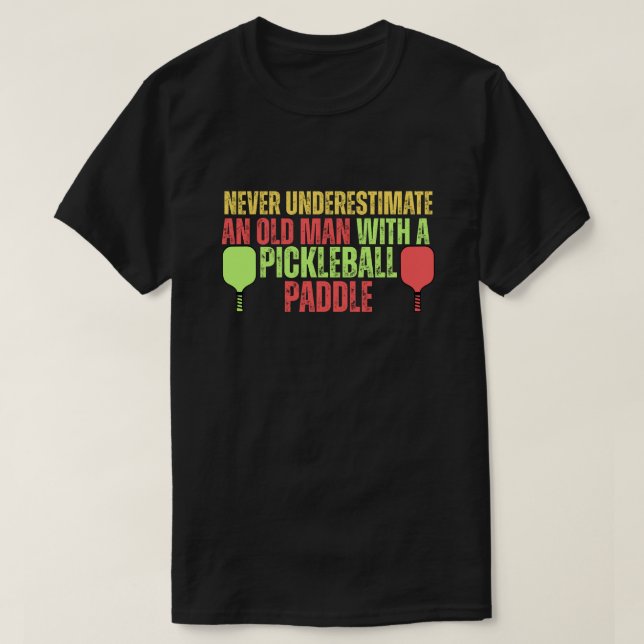 Camiseta Funny Pickleball Mens Tshirts | Pickleball (Frente do Design)
