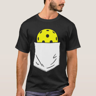 Camiseta Funny Pickleball Pocket Paddle