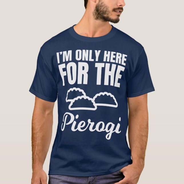 Camiseta Funny Pierogi Lover Comida Polonesa (Frente)