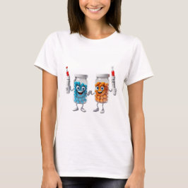 Camiseta Funny Pill Bottle Tee