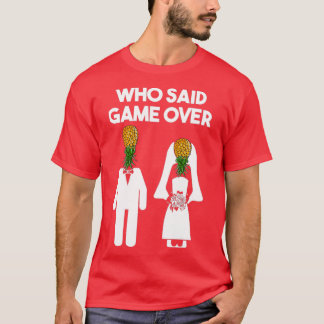 Camiseta Funny Pineapple Swinger Gift Wedde Node Groom M