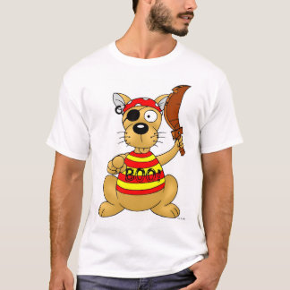 Camiseta Funny Pirate Dog with Toy Sword