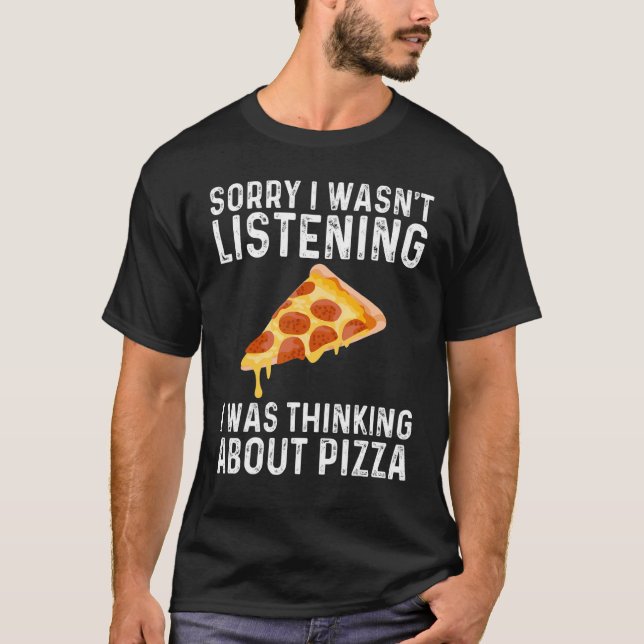 Camiseta Funny Pizza Designs For Men Women Food Pun Pie Foo (Frente)