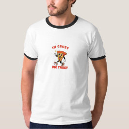 Camiseta Funny Pizza Shirt – In Crust We Trust Graphic Tee