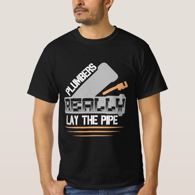 Camiseta Funny Plumber Plumbing Gift (Frente)