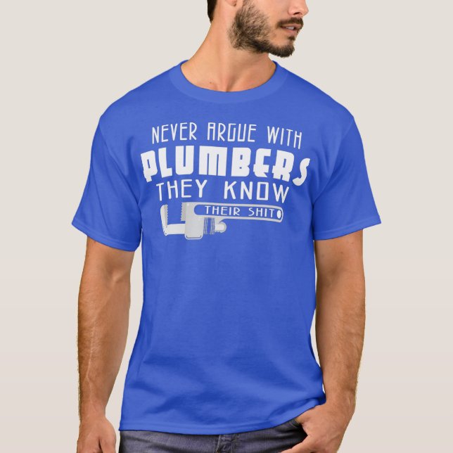 Camiseta Funny Plumbing For Men Gifts Plumbers A Plumber (Frente)