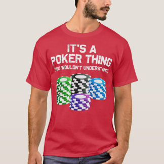Camiseta Funny Poker Designs For Men Women Casino Card Game