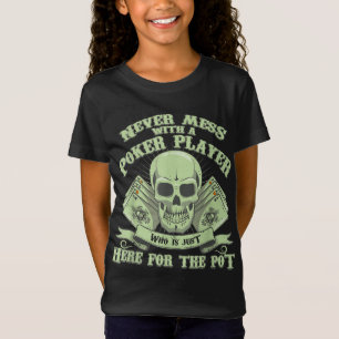 Camiseta Funny Poker   Nunca Menos Com Um Jogador De Poker