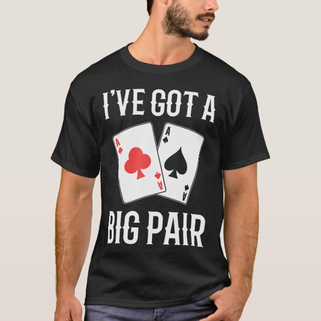 Camiseta Funny Poker Player (Frente)