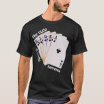 Camiseta Funny Poker   Royal Straight Flush<br><div class="desc">Funny Poker   Royal Straight Flush  .poker,  casino,  gambling,  cards,  gift,  vegas,  gift idea,  birthday,  card,  chips,  funny,  game,  gifts,  heart,  holdem,  poker chips,  poker face,  poker player,  spade,  texas holdem,  art design,  artist,  best friend,  big blind</div>