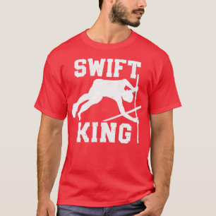 Camiseta Funny Pole Vault, vara, Swing King